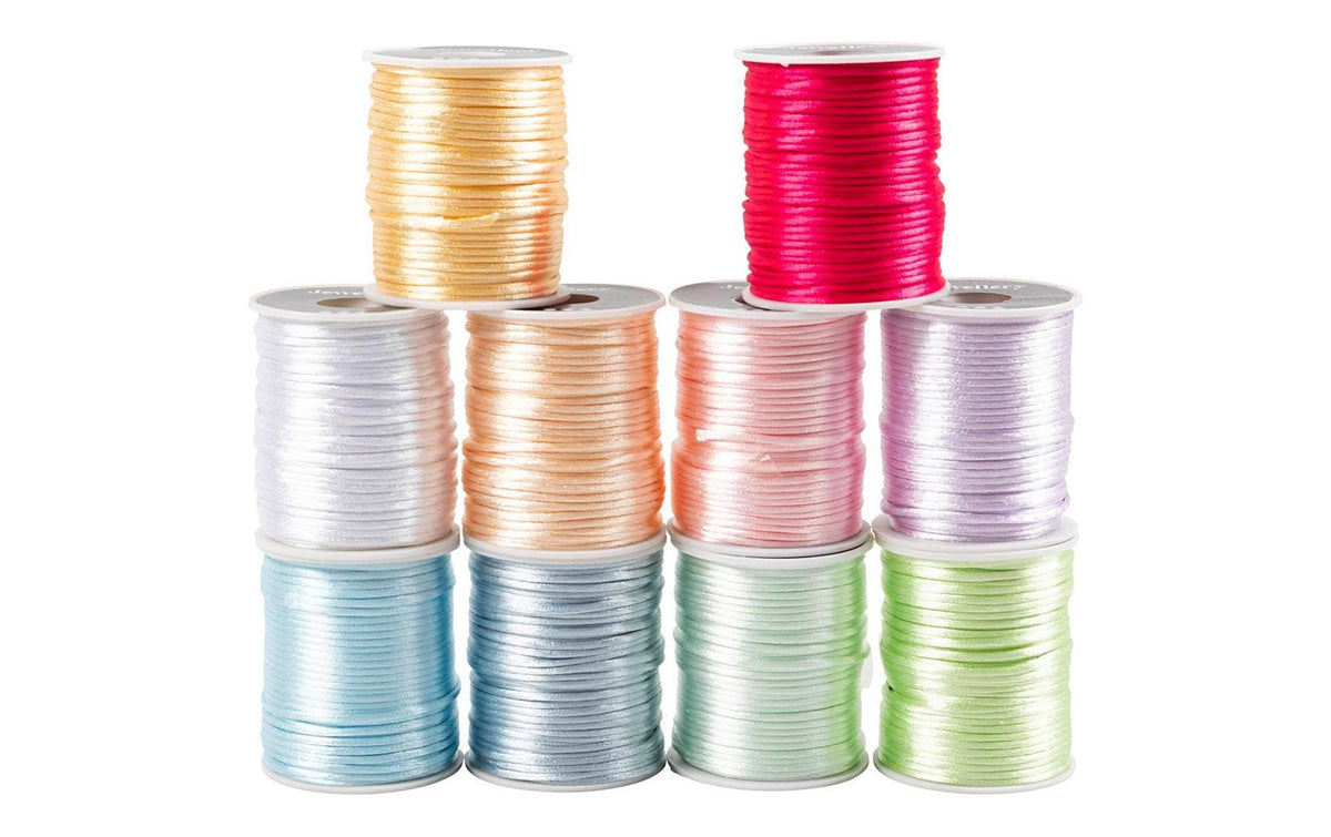 Creativ Company Satinband Dicke: 2 mm, 10 x 50 m