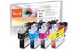 Peach Tinte Brother LC-421 MP 4x200 Seiten