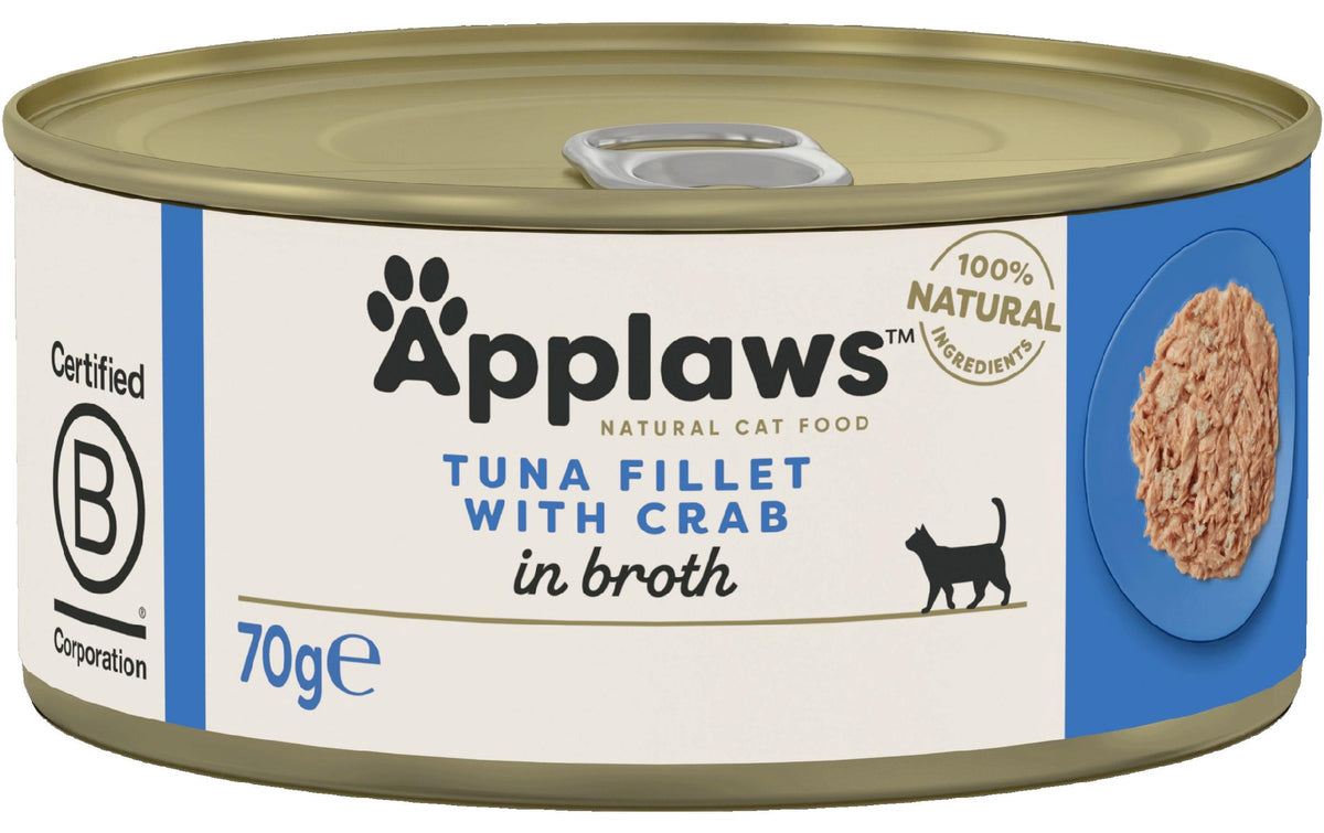 Applaws Dose Thunfischfilet & Krabben 70g