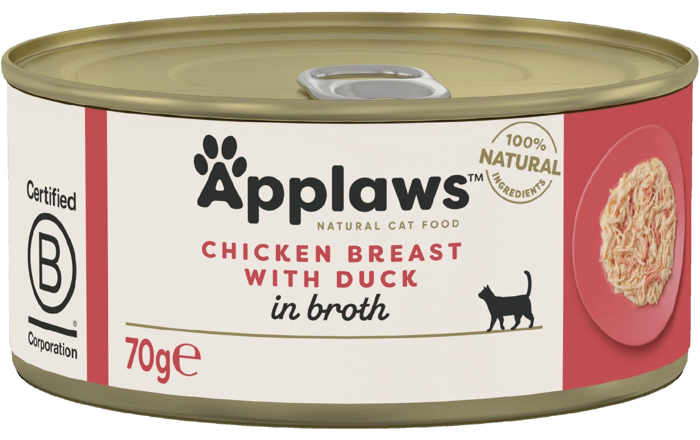 Applaws Dose Hühnerbrust & Ente 70g