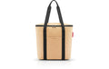 Reisenthel thermoshopper raffia black