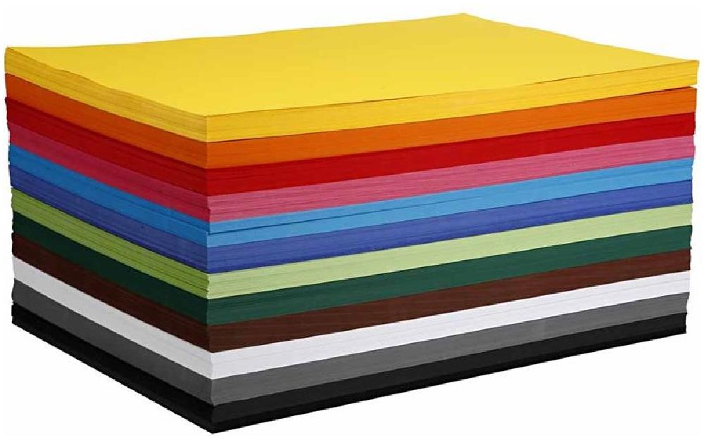 Creativ Company Bastelkarton A2, 180 g/m², 120 Blätter