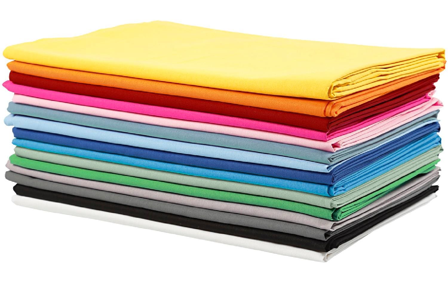 Creativ Company Stoffe 145 cm x 200 cm, 140g, 15 Stück