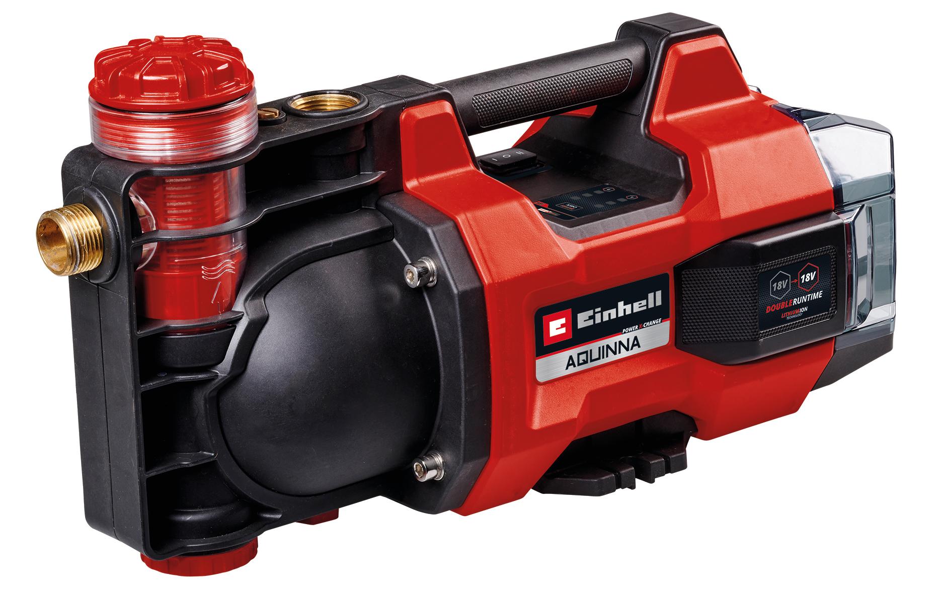 Einhell Akku-Gartenpumpe AQUINNA 36/38 F LED