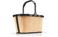 Reisenthel carrybag frame raffia black