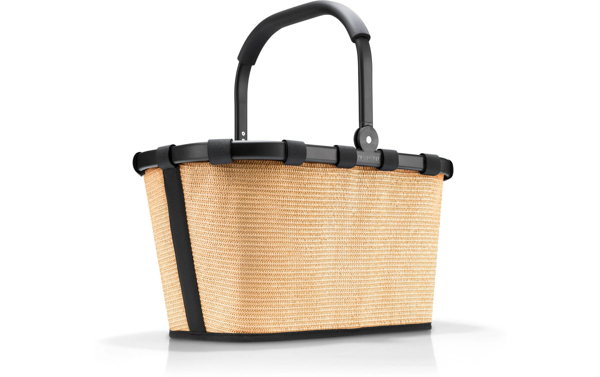 Reisenthel carrybag frame raffia black