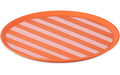 Koziol Teller NORA L STRIPES Ø 25.5cm, strong coral
