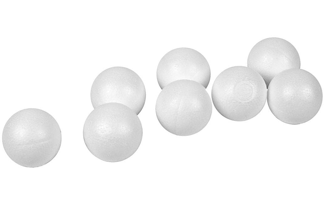 Creativ Company Styropor-Kugeln 4 cm Weiss 100 Stk