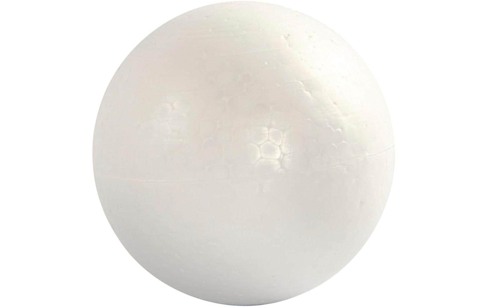 Creativ Company Styropor-Kugeln 12 cm, Weiss 5 Stk