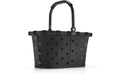 Reisenthel carrybag XS frame glossy dots black