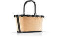 Reisenthel carrybag XS frame raffia black