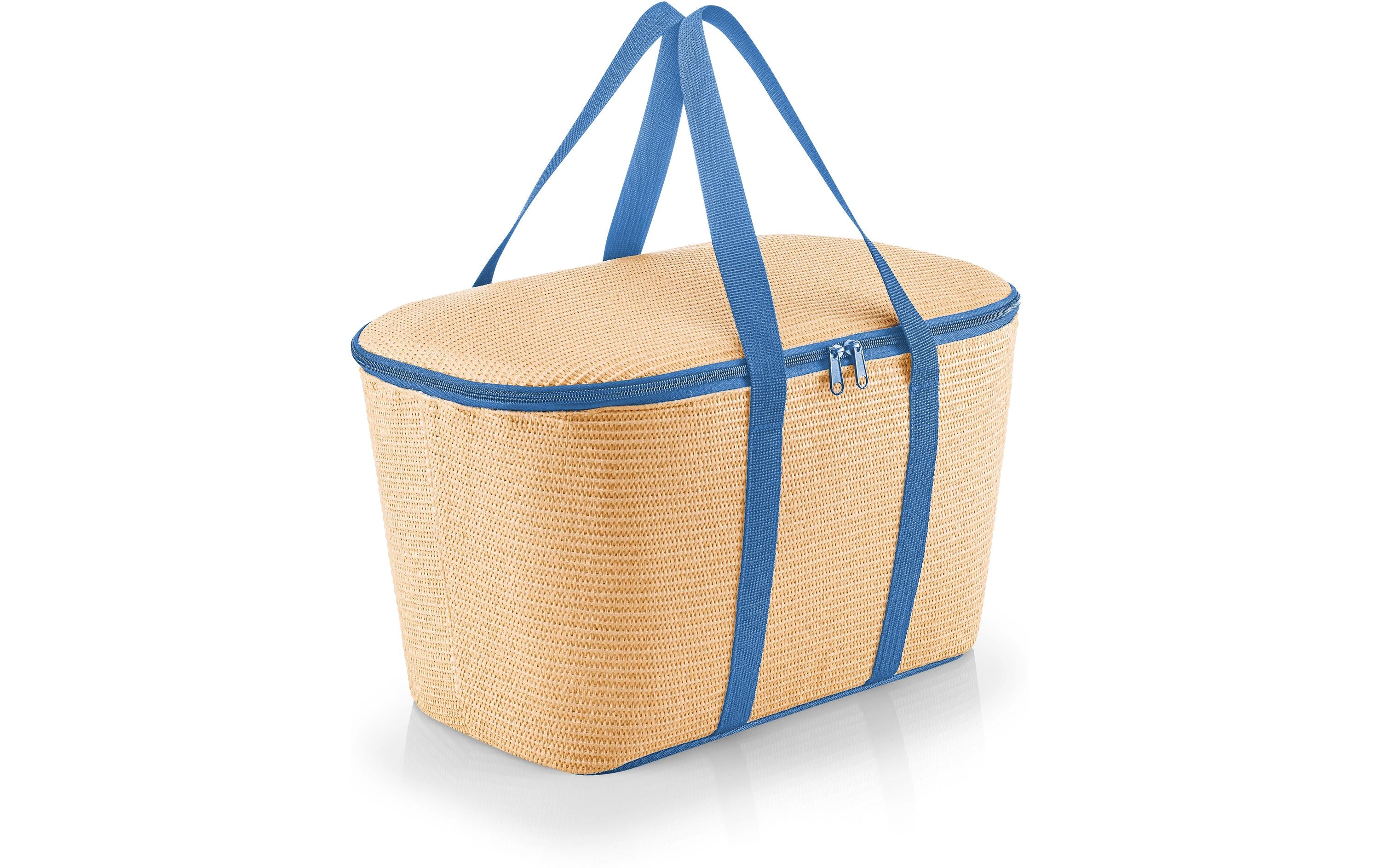 Reisenthel coolerbag raffia blue