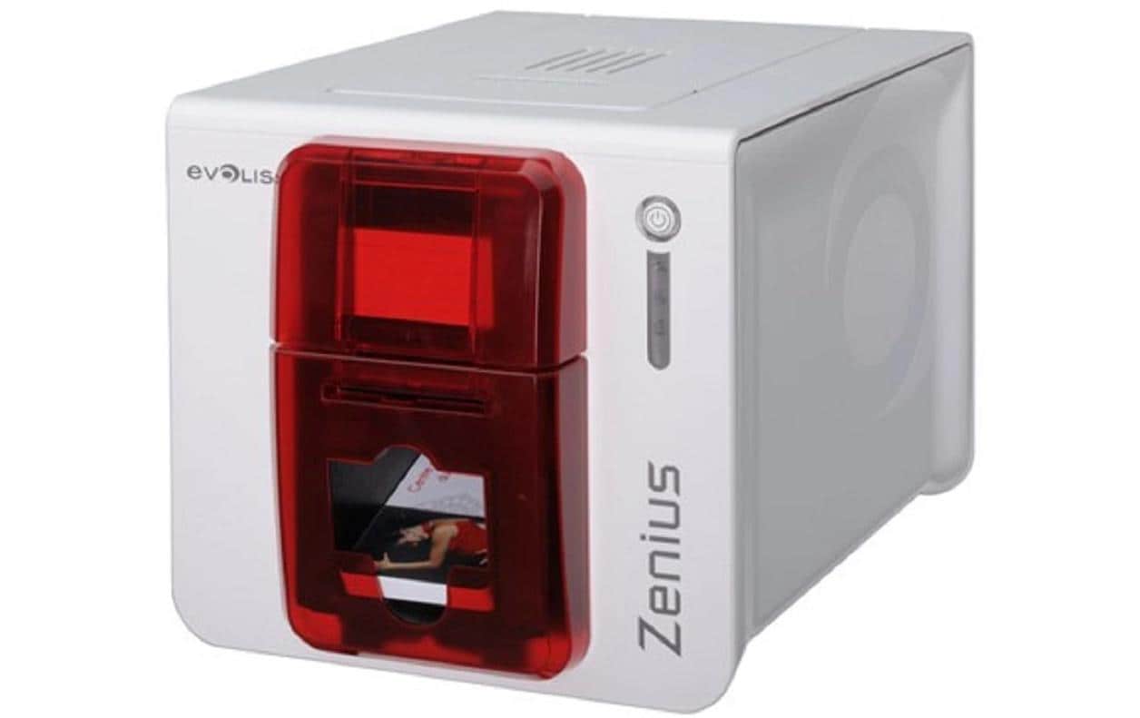 Evolis Zenius red Classic USB uSB-Kabel, Cleaning Kit