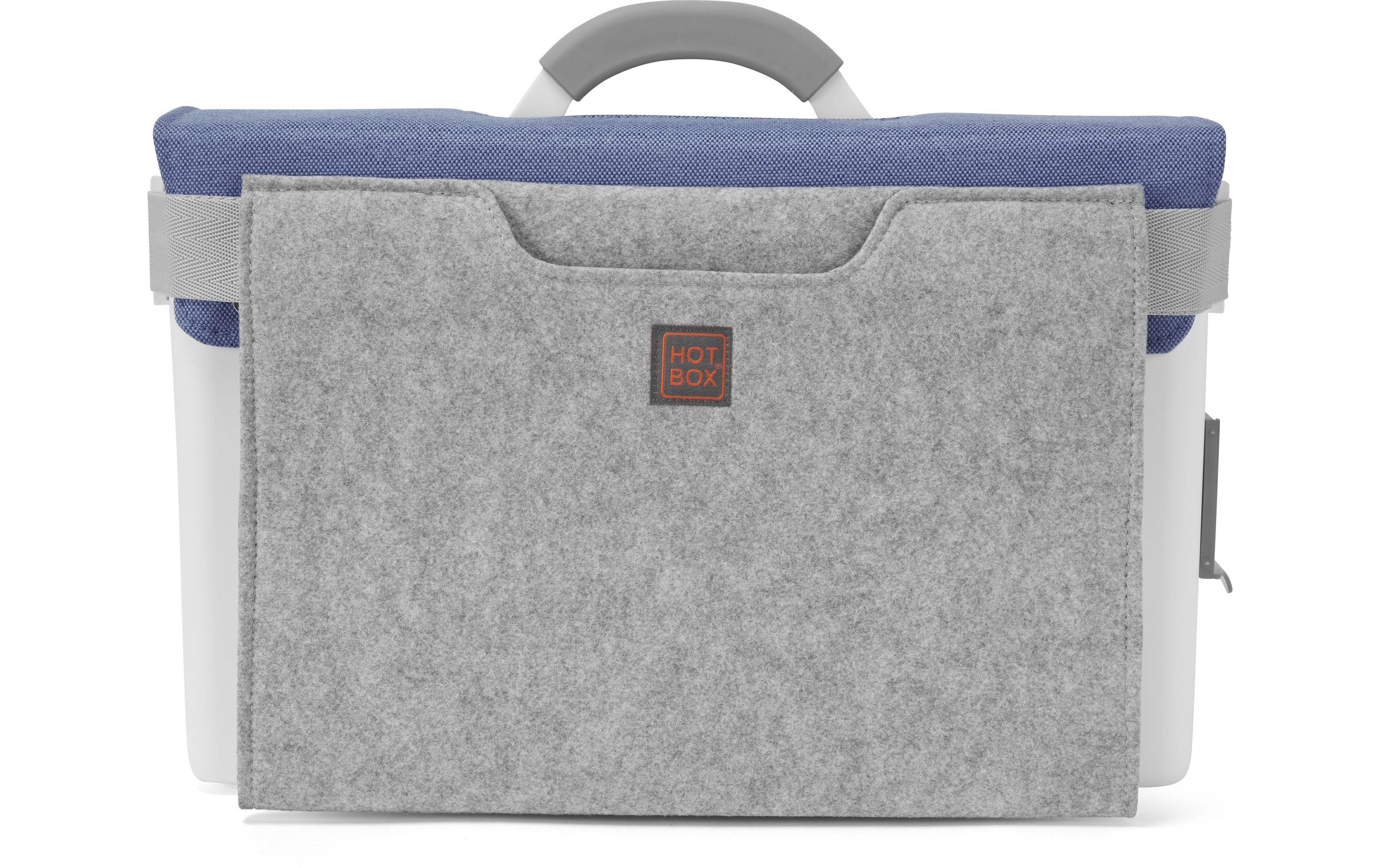 Hotbox 2 Keyboard Sleeve weiss Stoff grau, Verbindung weiss