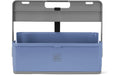 Hotbox 4 Schreibtisch Organzizer blau, höhenverstellbar mit Softgrip