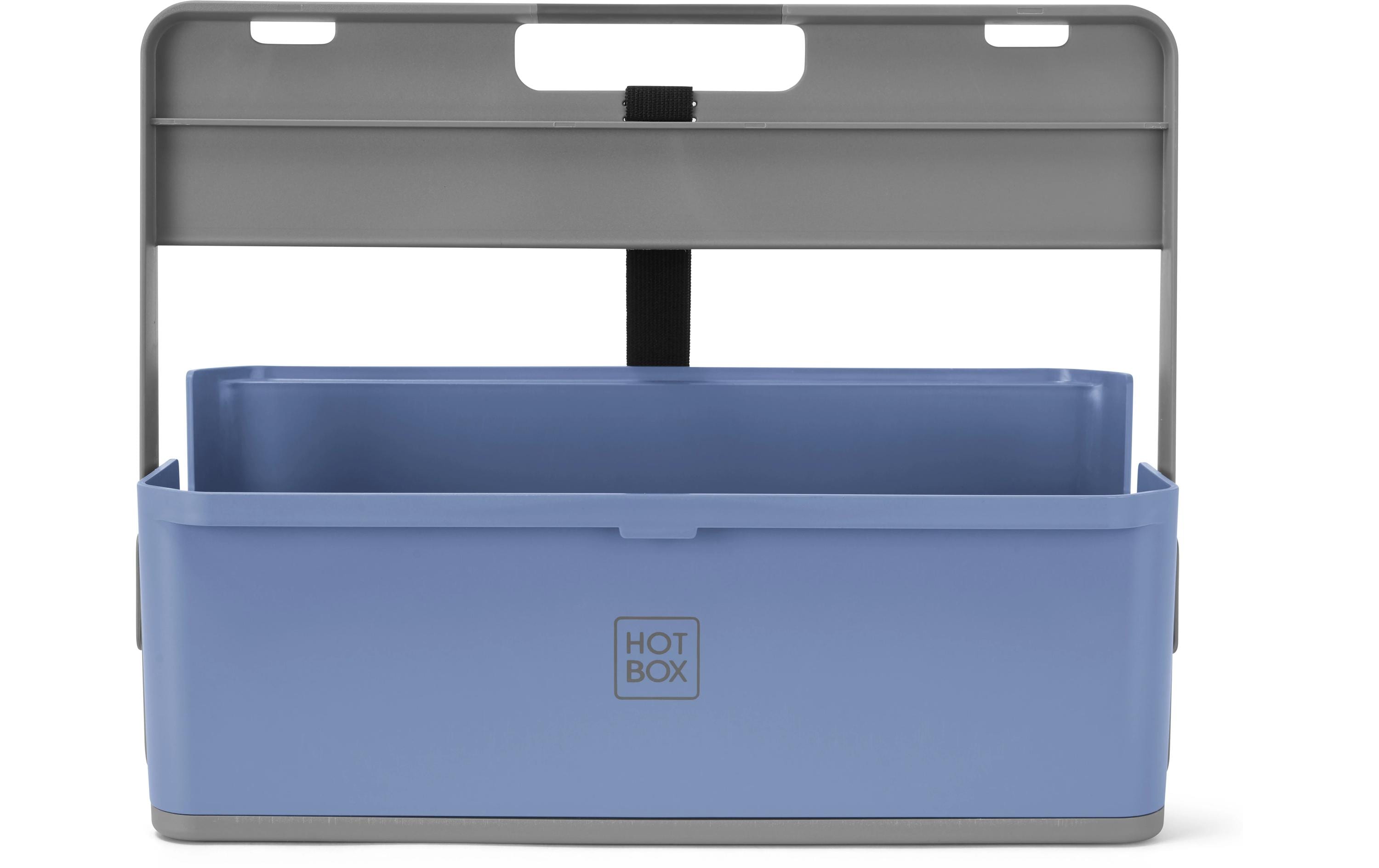 Hotbox 4 Schreibtisch Organzizer blau, höhenverstellbar mit Softgrip