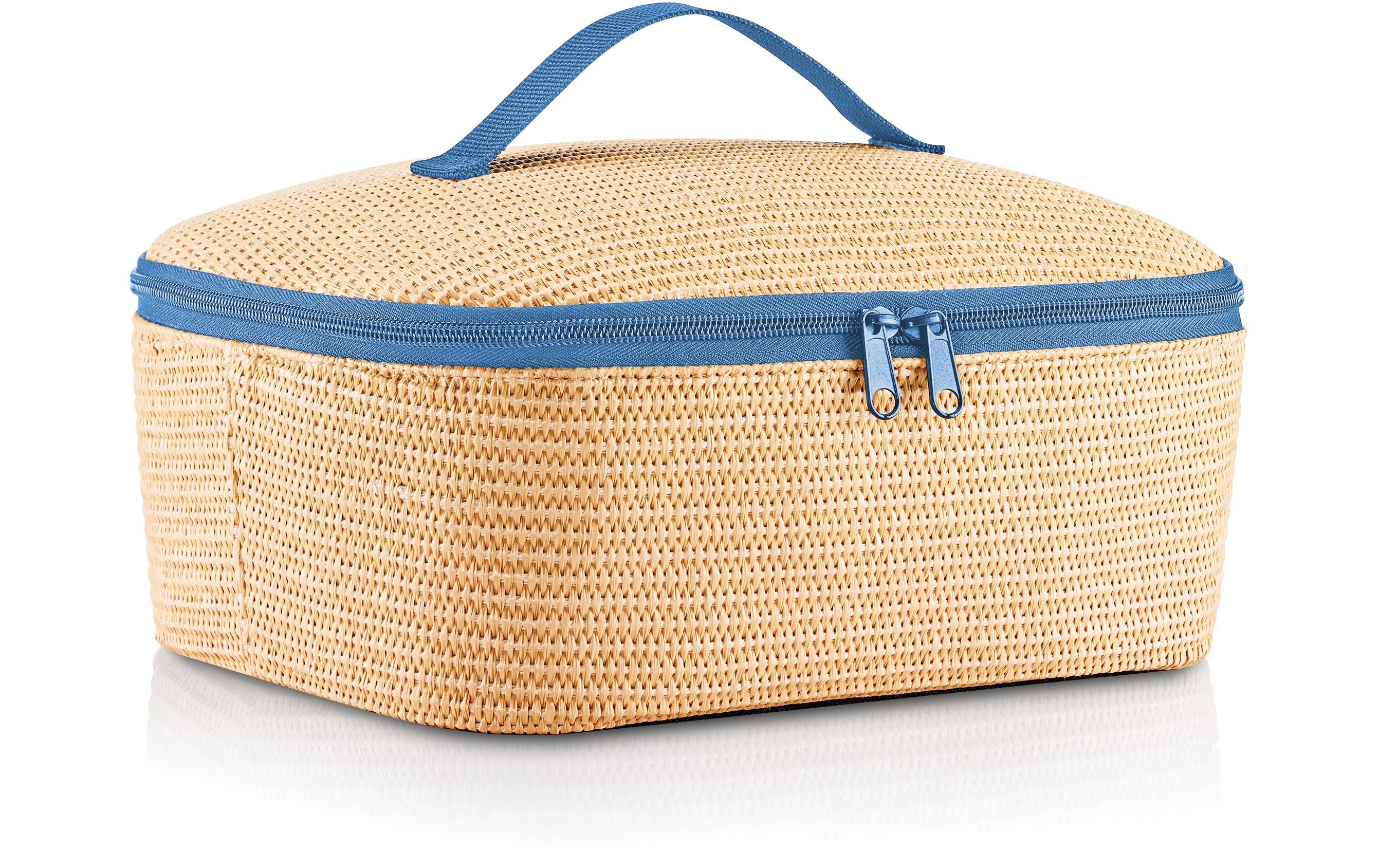 Reisenthel coolerbag M pocket raffia blue