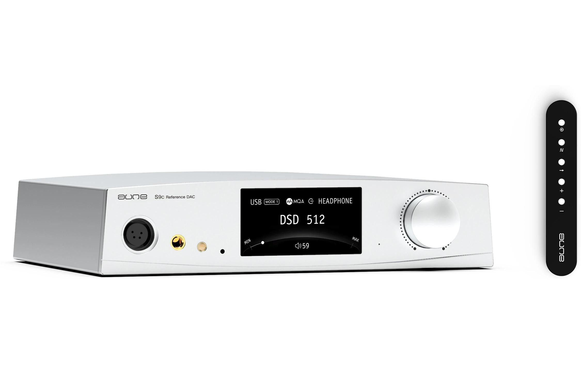 Aune S9c Pro DAC und Kopfhörerverstärker Silber