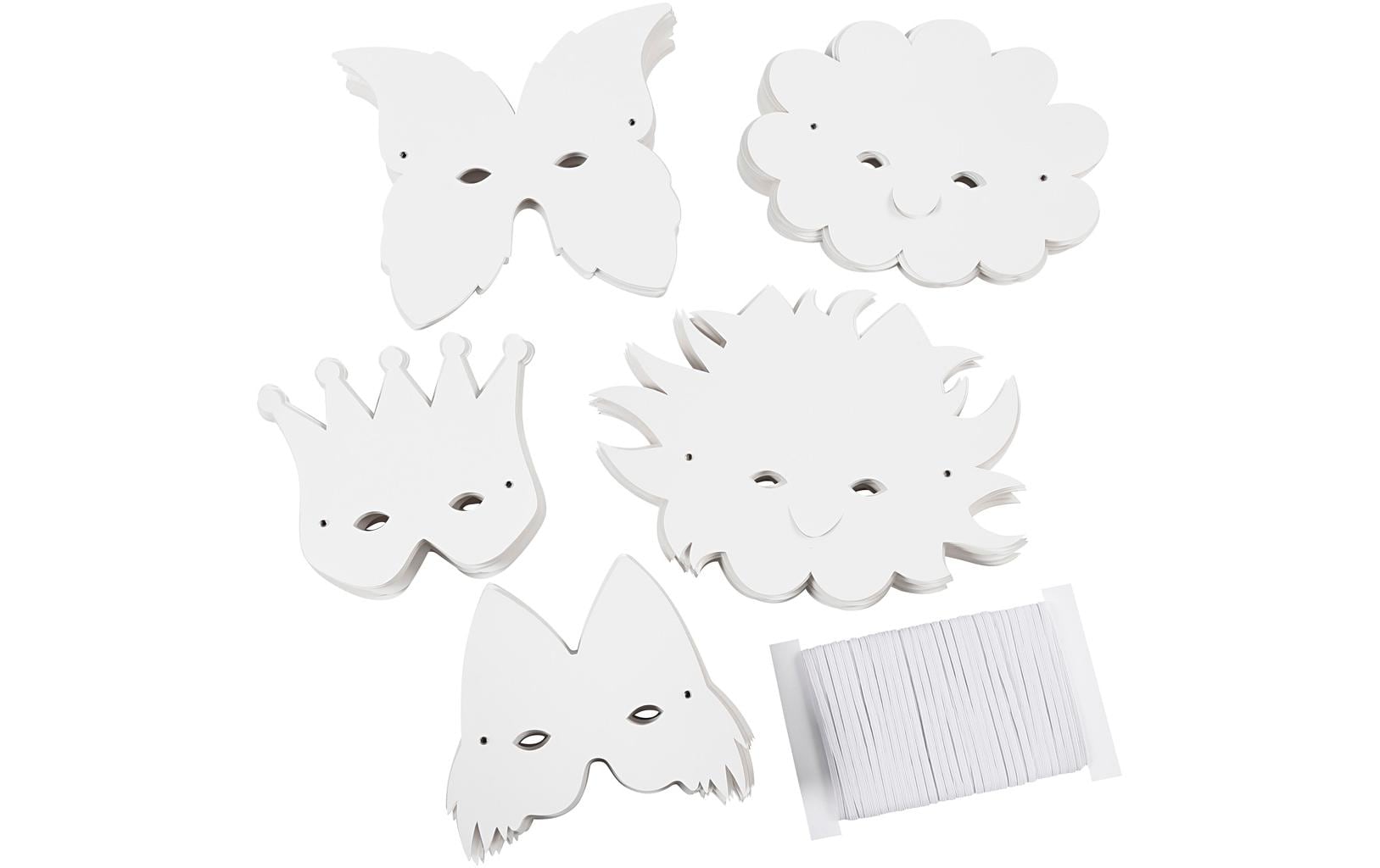 Creativ Company Masken, Karton 100 Stück