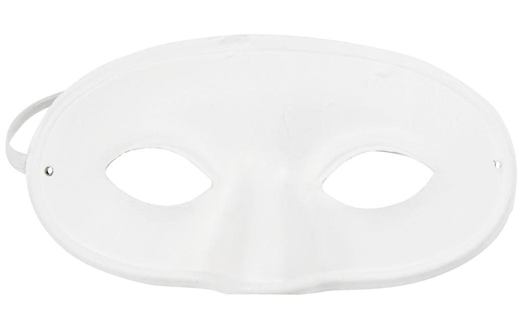 Creativ Company Halbmaske H 9,5 cm, B 18,5 cm, 10 Stk