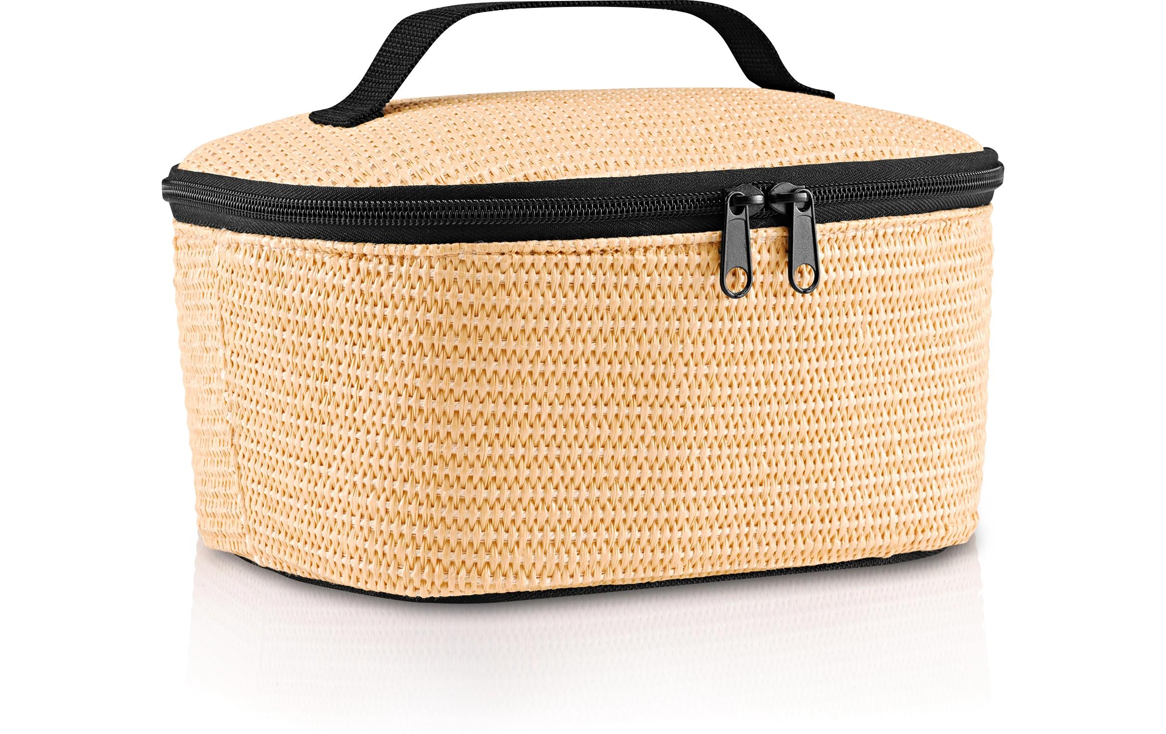 Reisenthel coolerbag S pocket raffia black