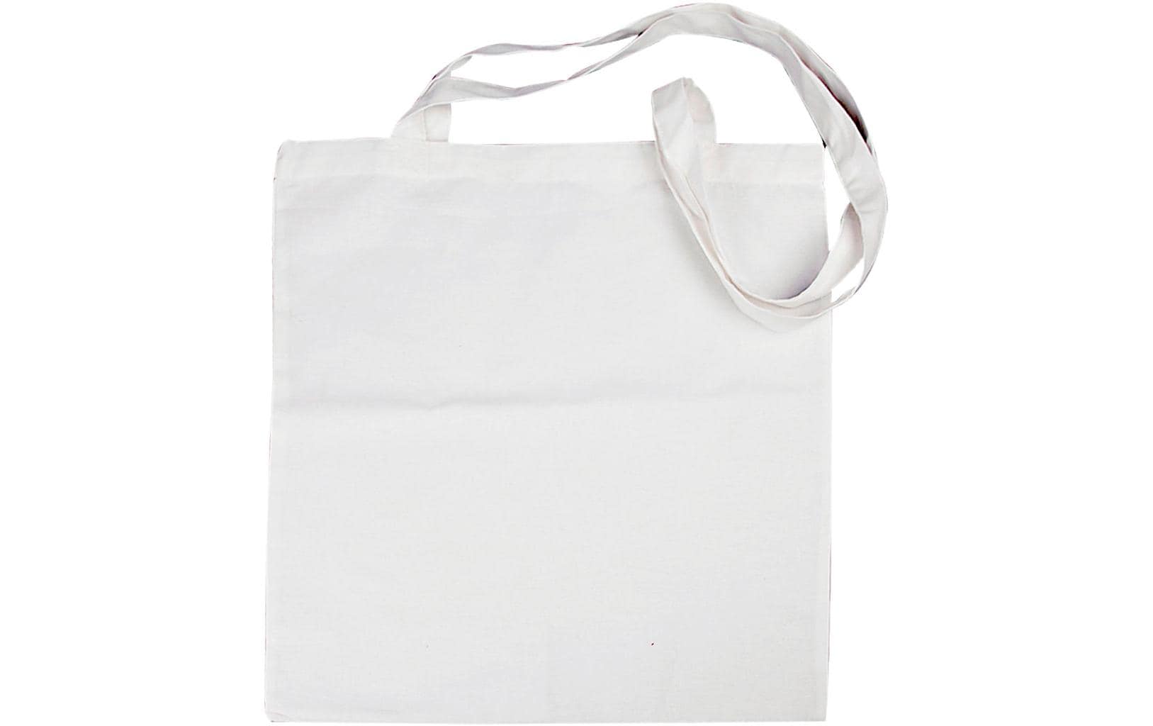 Creativ Company Stofftasche 38 x 42 cm Weiss 10 Stk
