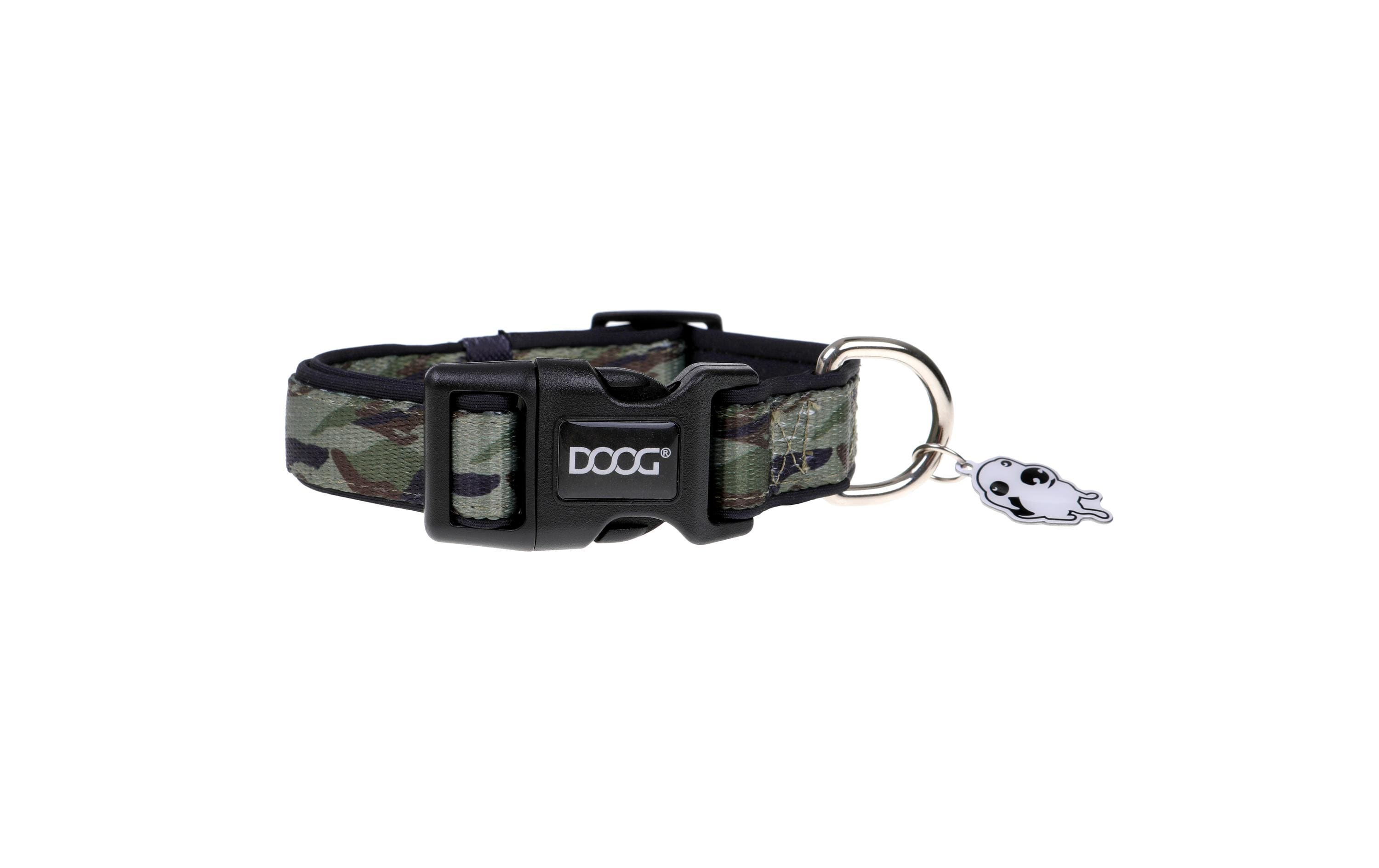 Doog Halsband M Bruiser green / camo