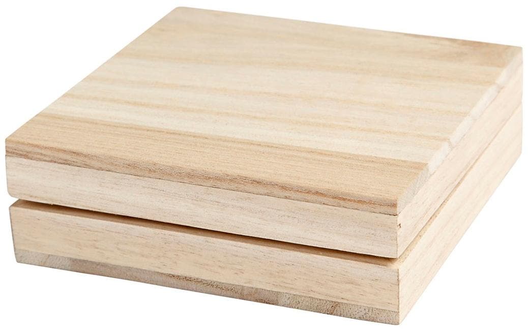 Creativ Company Holzkasten 10 x 10 cm, 1 Stk