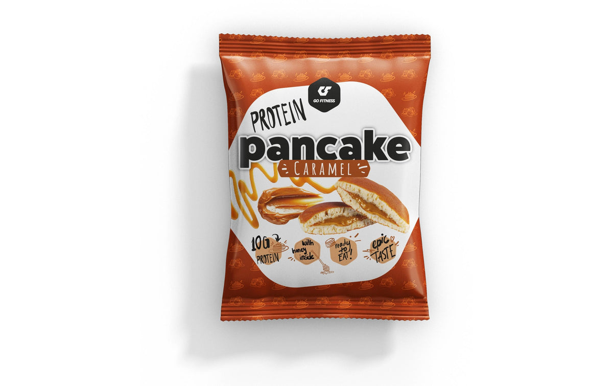 GoFitness Nutrition Protein Pancake, Einzel Caramel, 1x50g