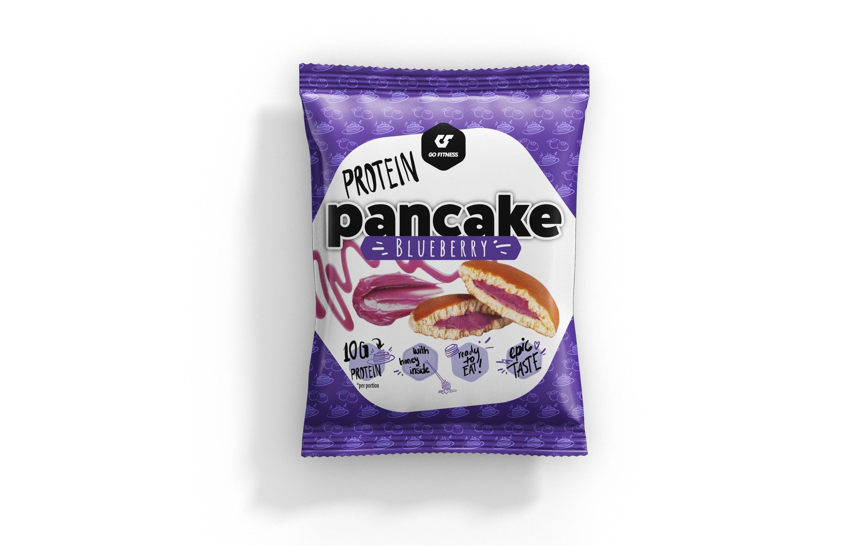 GoFitness Nutrition Protein Pancake, Einzel Blueberry, 1x50g