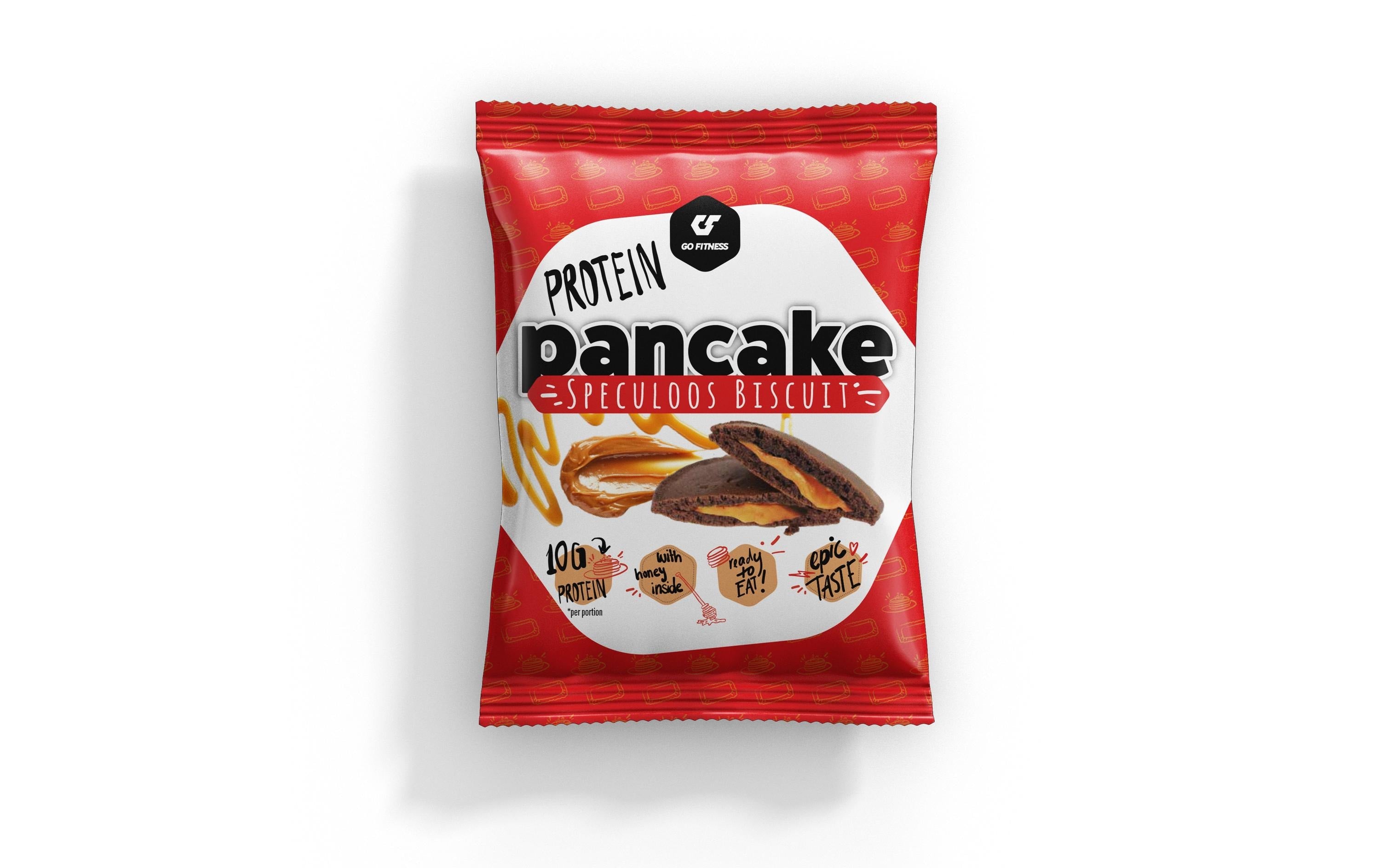 GoFitness Nutrition Protein Pancake, Einzel Speculoos Biscuit, 1x50g