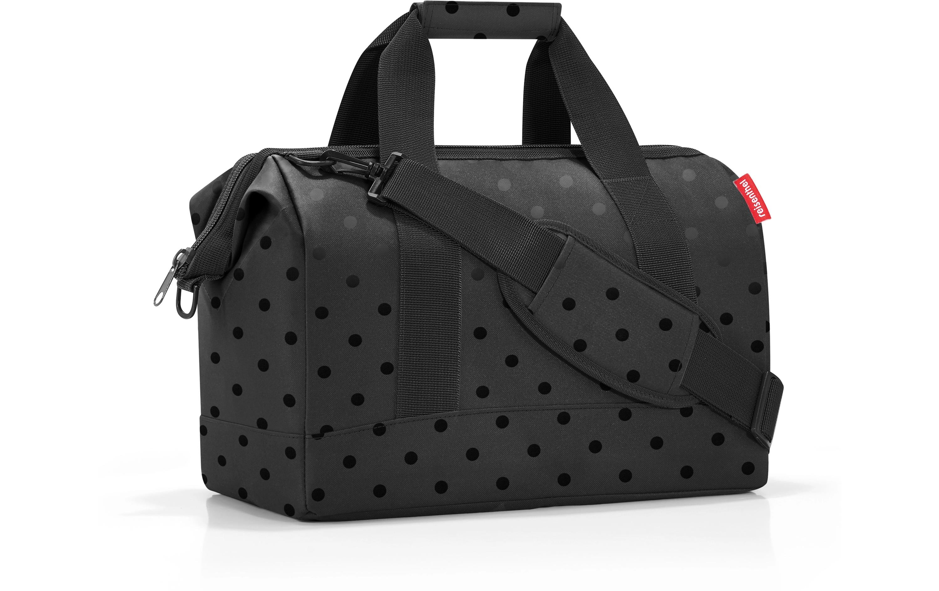 Reisenthel allrounder M glossy dots black