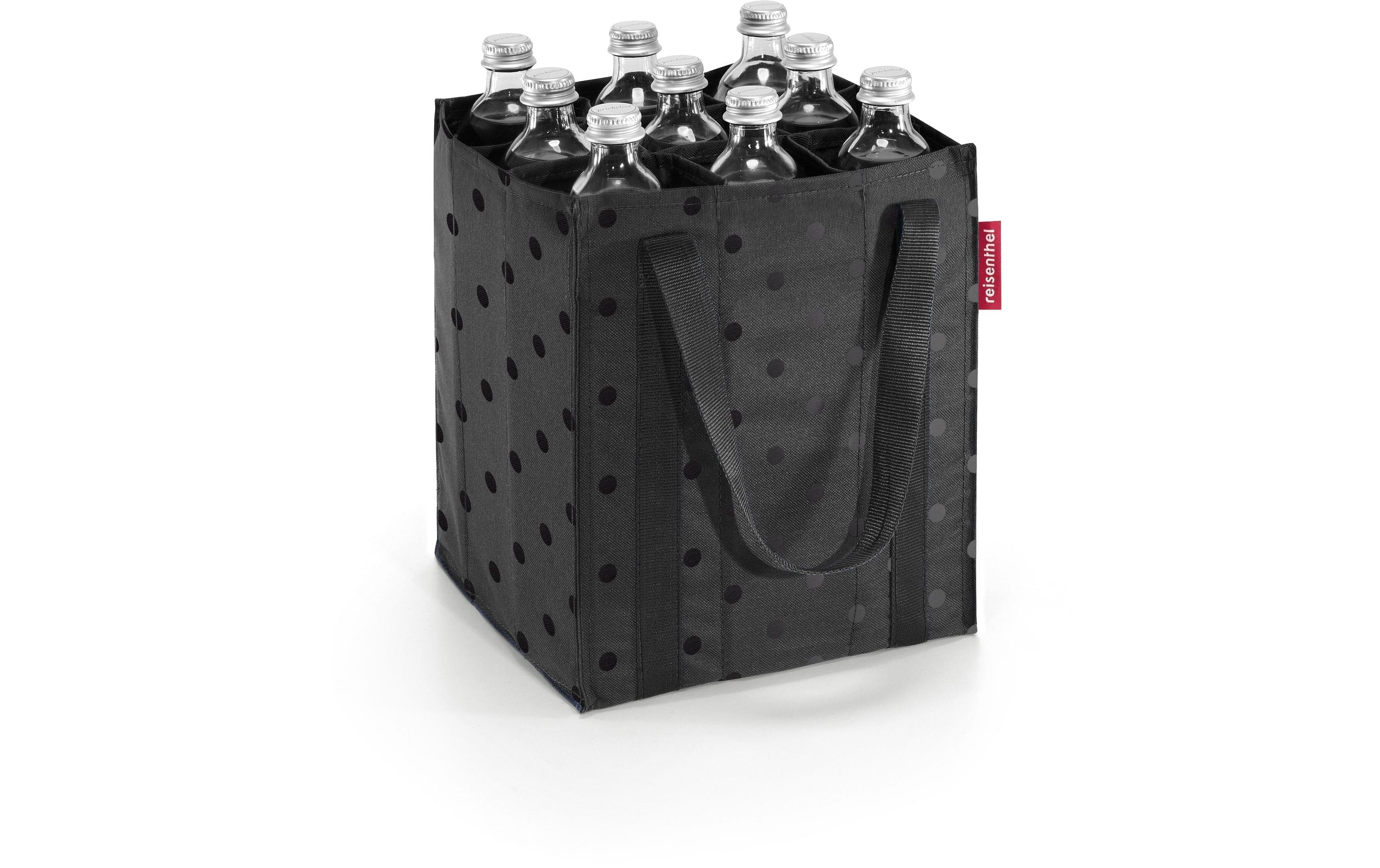 Reisenthel bottlebag glossy dots black