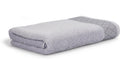 Frottana Duschtuch GEOMETRY 67x140cm, 100% Baumwolle, Silver
