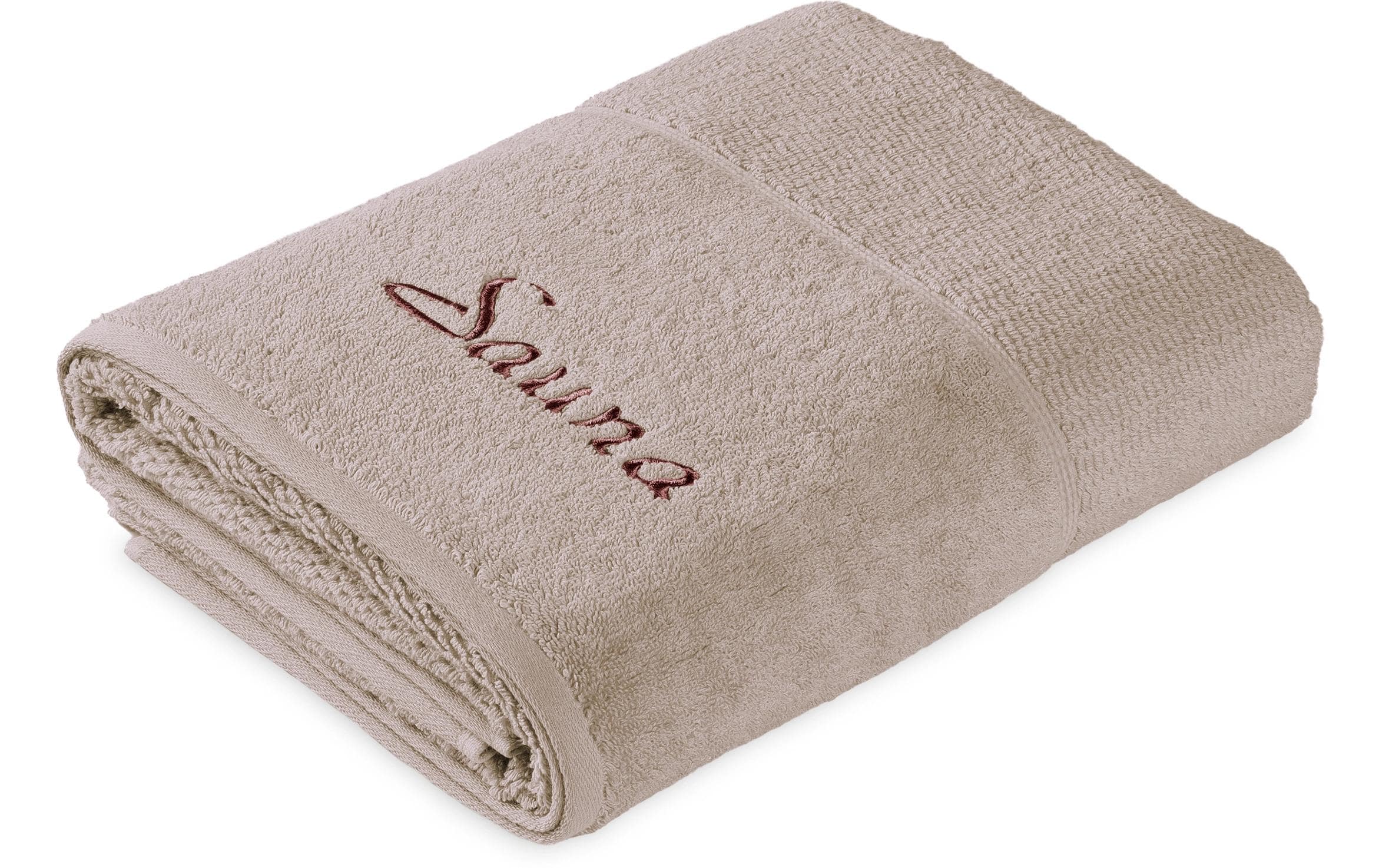 Frottana Saunatuch PEARL 80x200cm, 100% Baumwolle, Cashmere