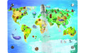 fredis Kinderdusche Welt 40x30cm 40x30cm, ohne Bohren oder Schrauben,