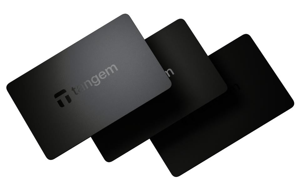 Tangem 2.0 - 3 Card Set Hardware Crypto Wallet