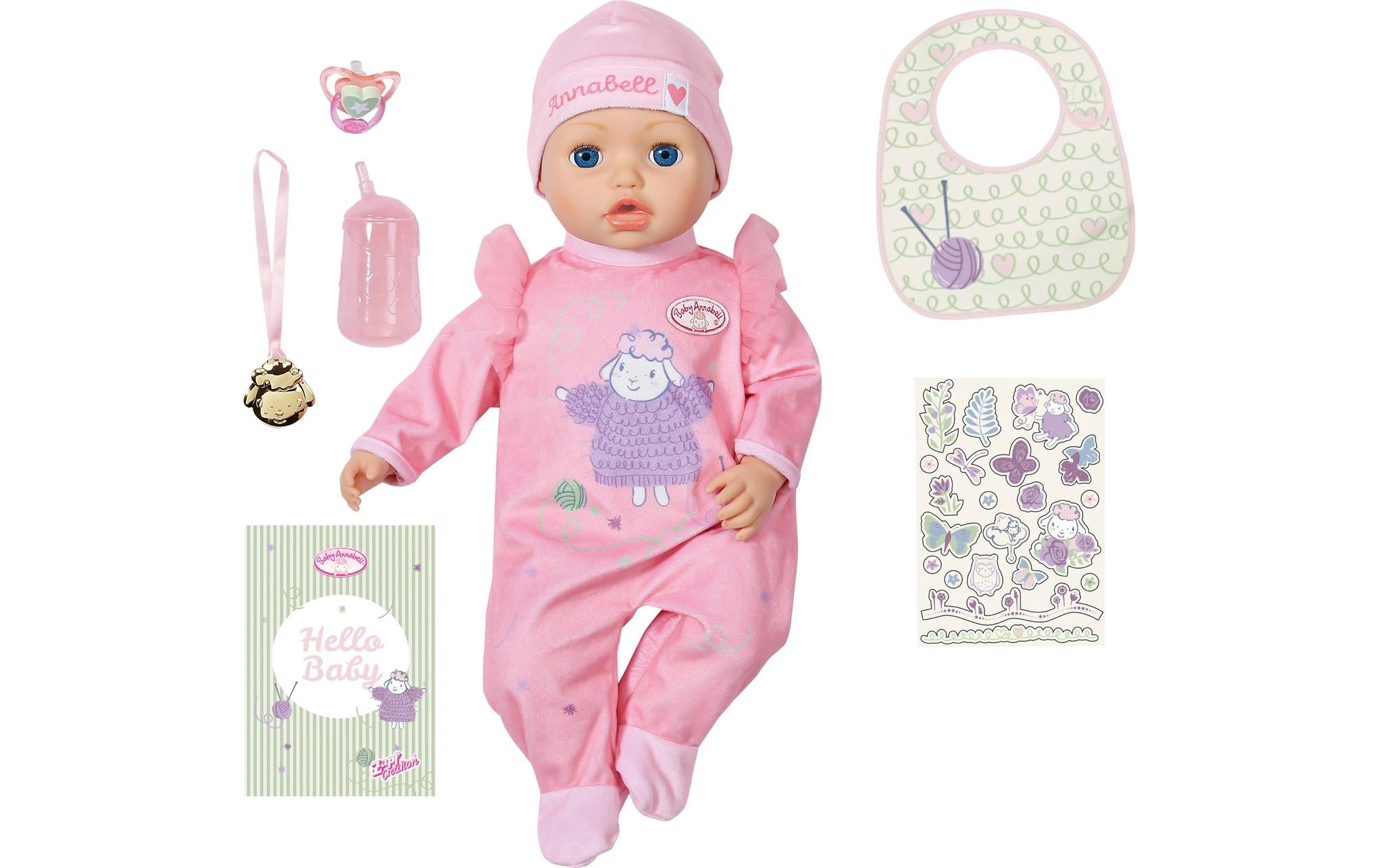 Baby Annabell Puppe 43cm interaktiv