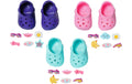 BABY born Schuhe mit Pins assortiert pink/blau/violett