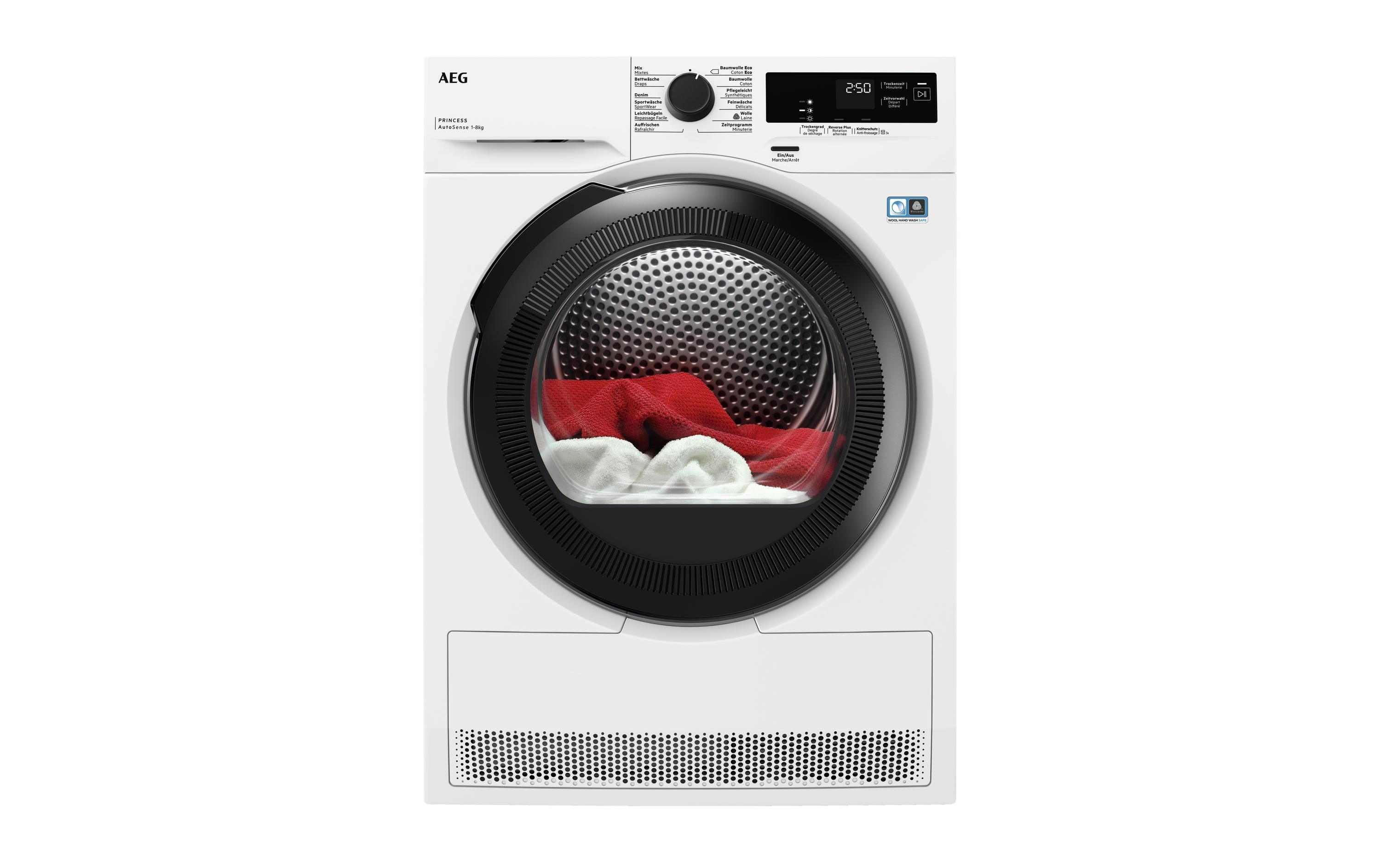 AEG Frontlader THE8310 A+++, 67dB,