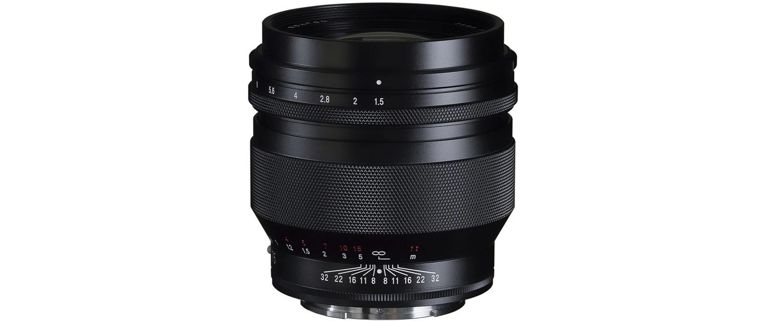 Voigtländer Nokton 75mm / 1.5 asph schwarz Sony E