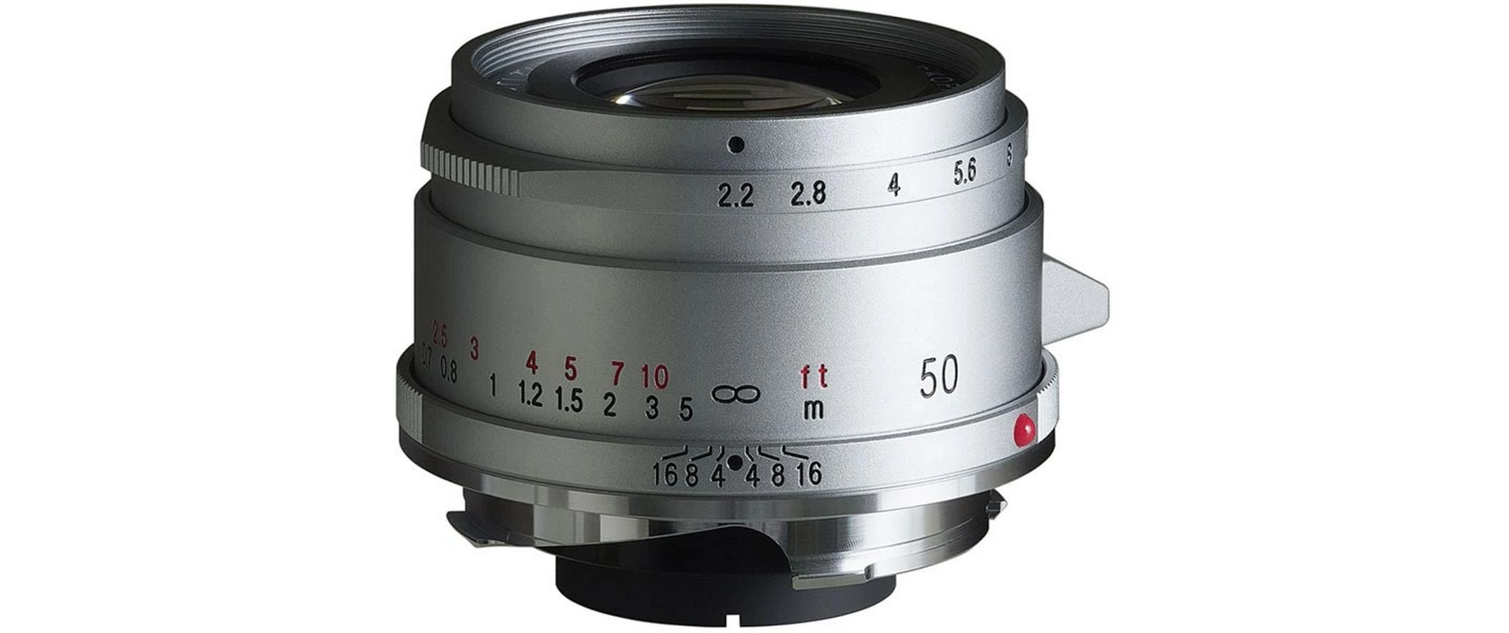 Voigtländer Color-Skopar 50mm / 2.2 VM silber M-Bajonett