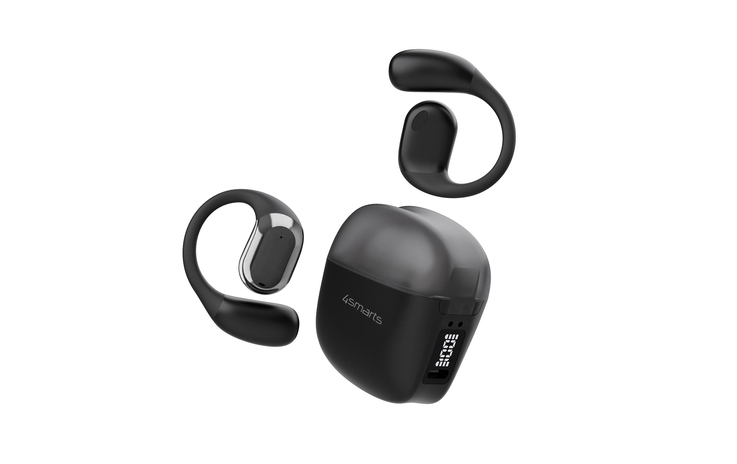 4smarts Kopfhörer SkyBuds Sport Schwarz