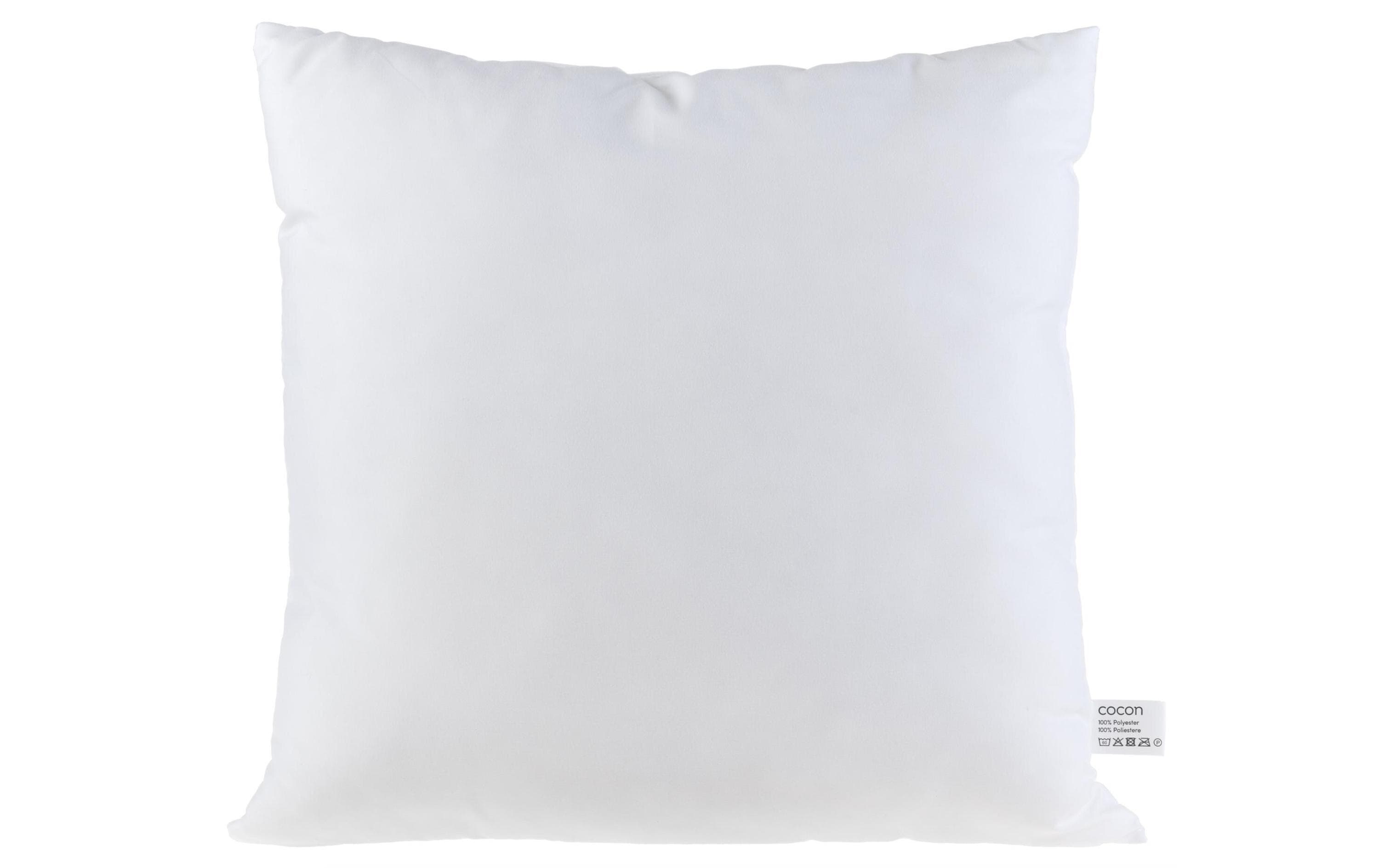 COCON Innenkissen 45x45cm Weiss, 100% Polyester