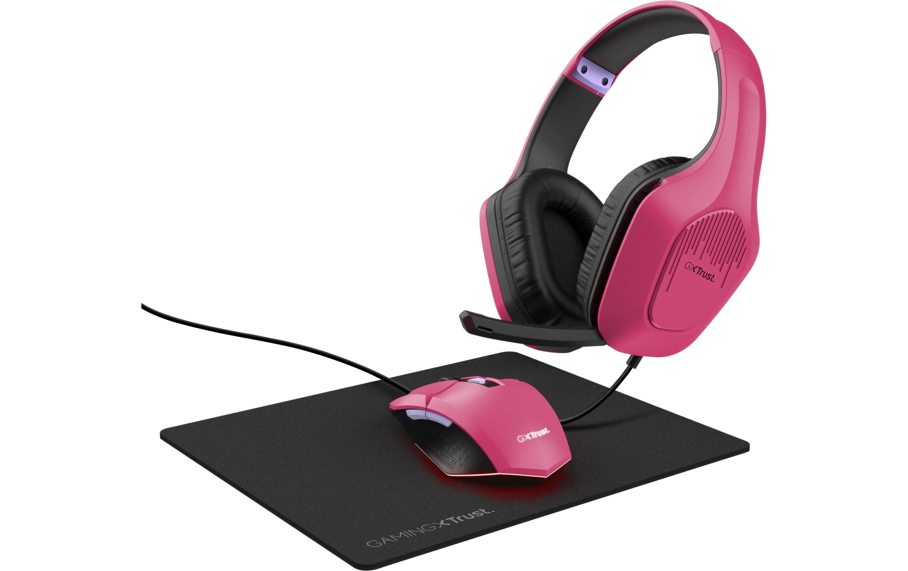 Trust GXT790 Gaming Paket 3-in1 Headset-Maus-Mauspad