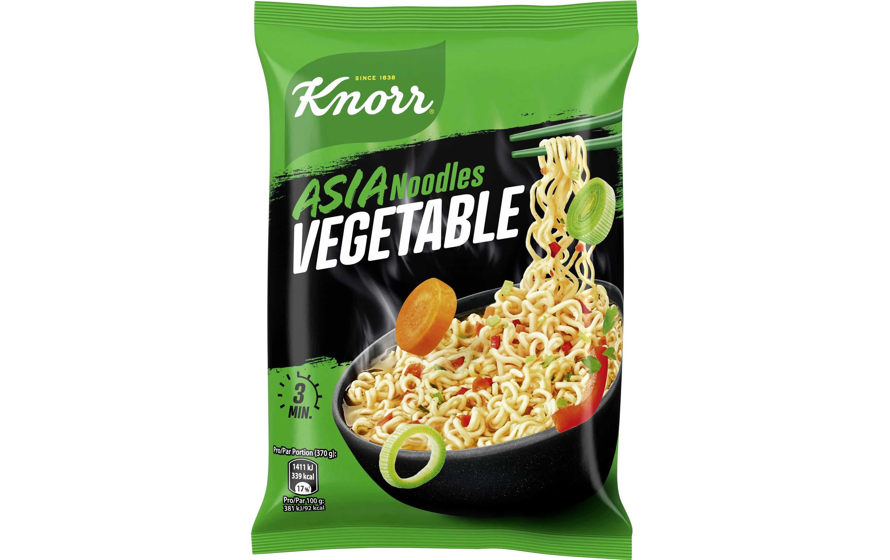KNORR Asia Noodles Vegetable Beutel 1 Portion