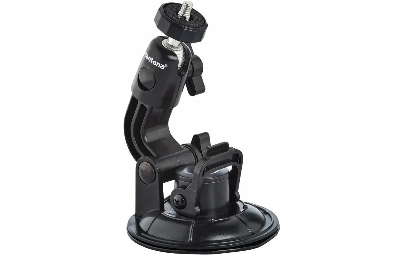 Mantona Saugnapf Halterung XL 1/4 Zoll+GoPro Mount
