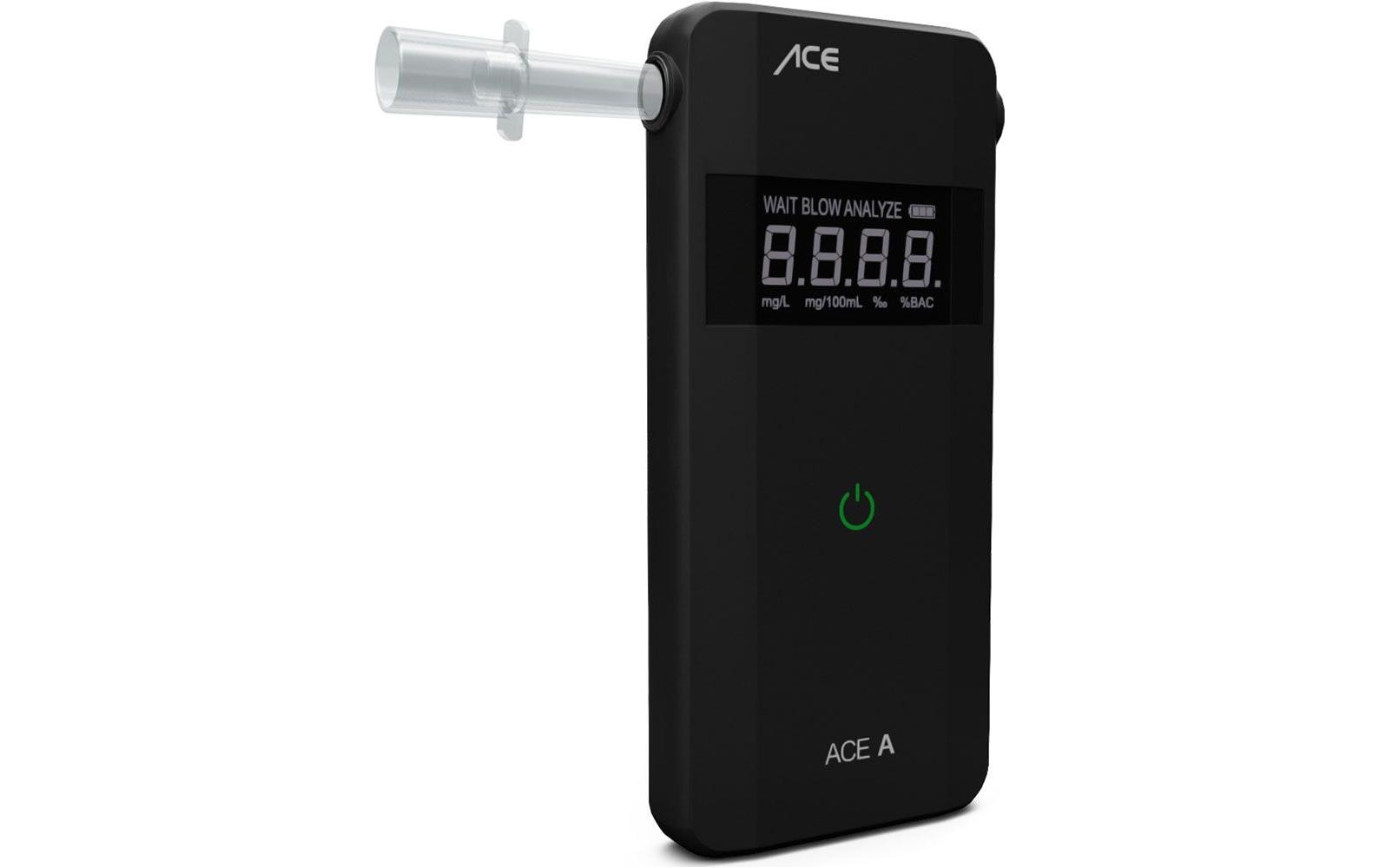 ACE A Alkoholtester 2x AAA, Max. Abweich =  7,5%