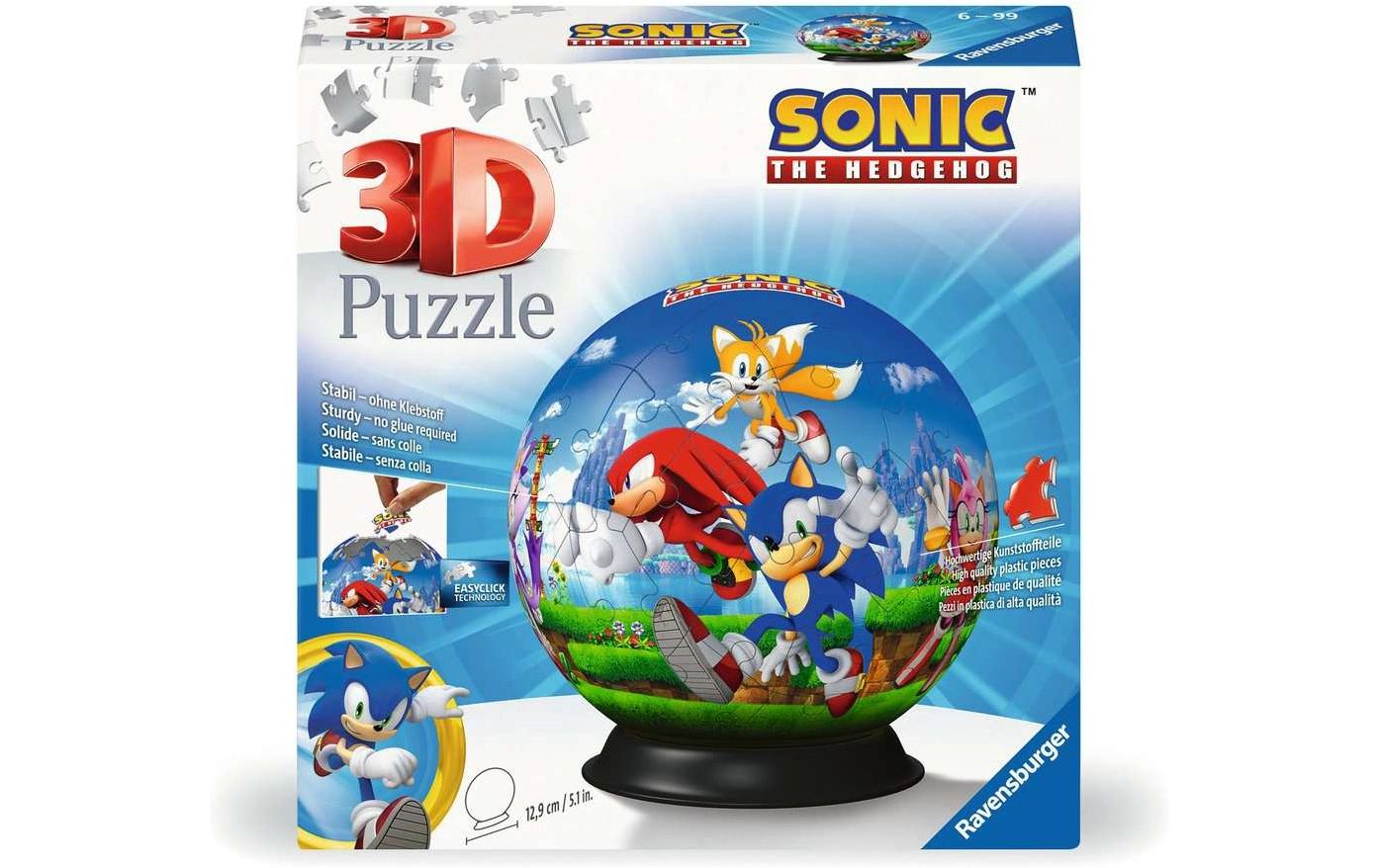 3D Puzzle Ball: Sonic 6-99 Jahre