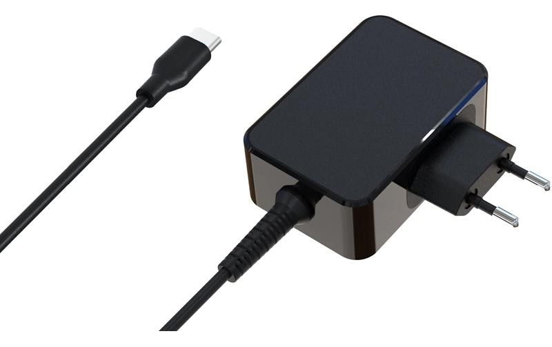 LC-Power AC Adapter universal, 45 Watt, Gan Type-C Anschluss